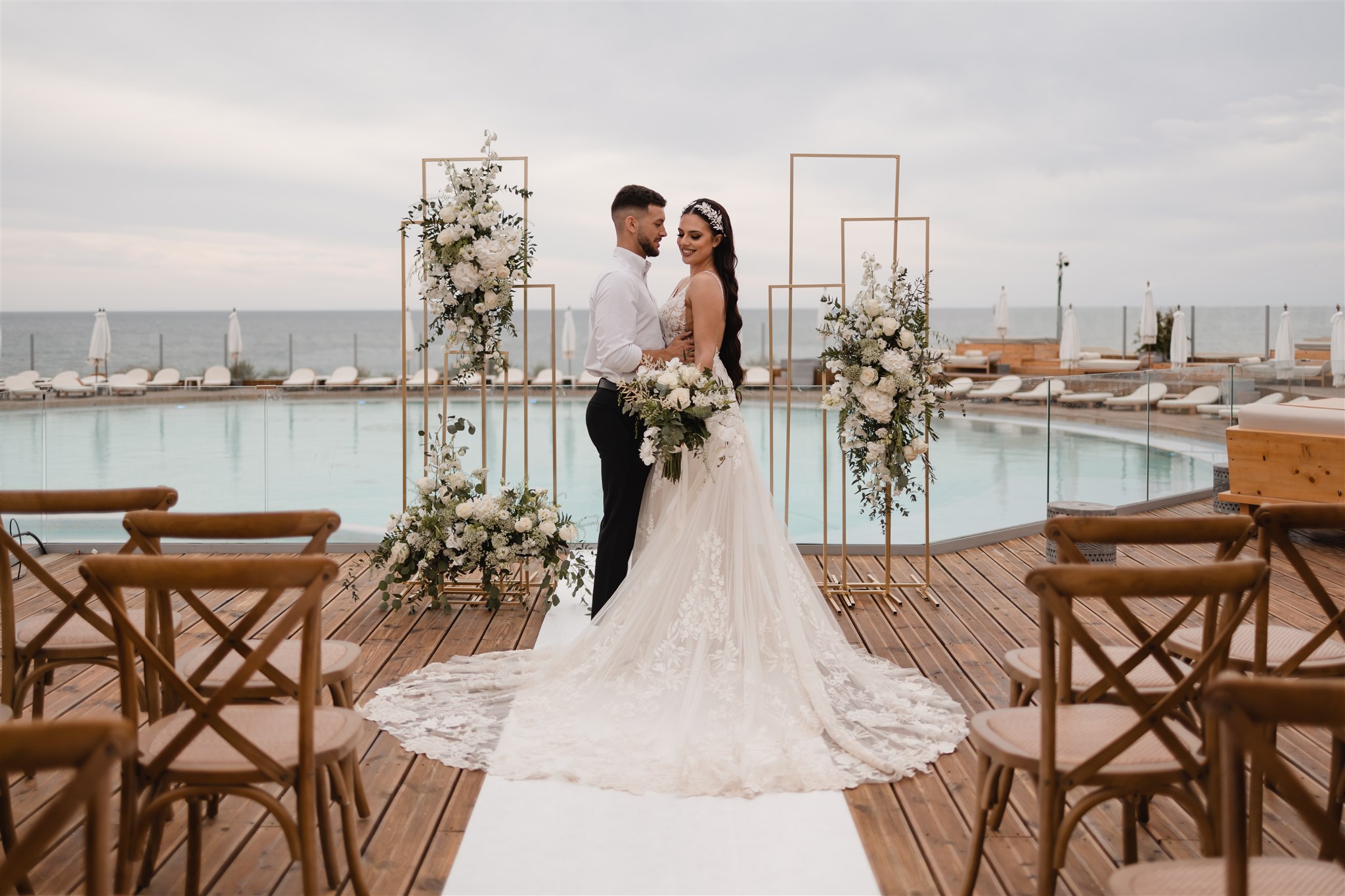 beach wedding portugal