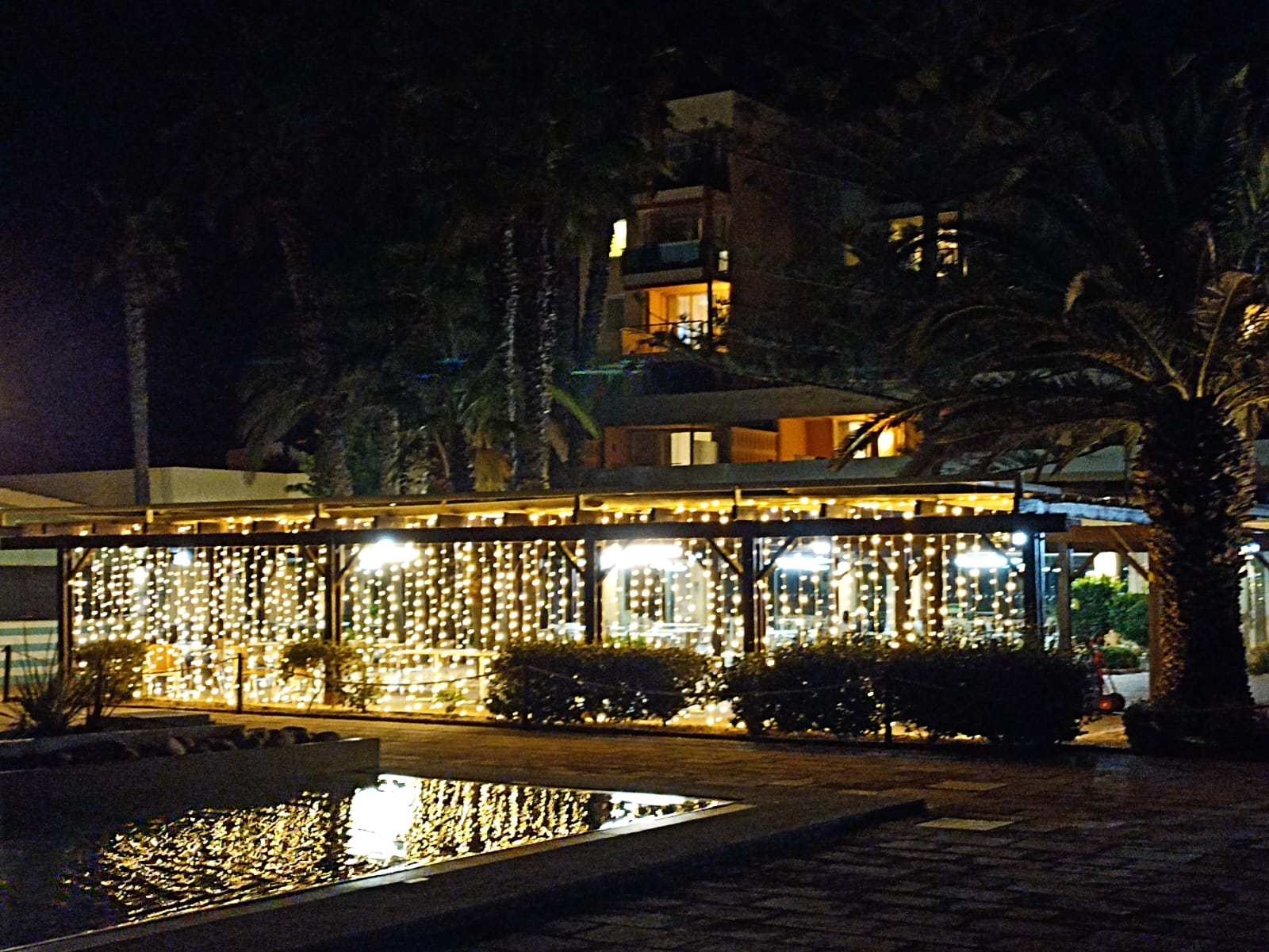 fairy lights algarve viking wedding